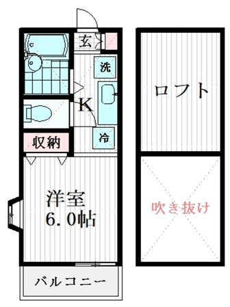 CADIX INN 梶ヶ谷の物件間取画像